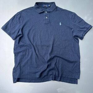 Blue vintage Polo Ralph Lauren polo shirt